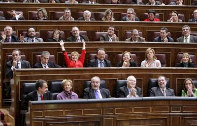 El Congreso aprueba los Presupuestos de 2009 con solo dos votos más de los necesarios