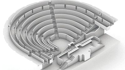 Imagen de la reforma del Congreso que se quiere realizar para mejorar su accesibilidad.