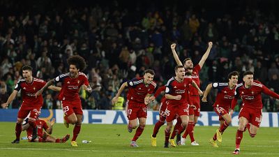 Copa del Rey, resumen de la segunda jornada de octavos. Cae el campeón: Osasuna gana en los penaltis al Betis tras 120 minutos de locura