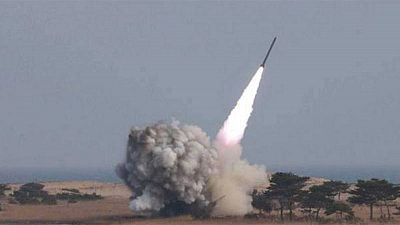 Corea del Norte lanza dos misiles balísticos de corto alcance al mar de Japón