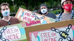 Estados Unidos apoya la liberación de las patentes de las vacunas contra la COVID-19