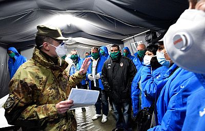 Rusia y China envían a Italia material sanitario y médicos para afrontar la crisis del coronavirus - RTVE.es | Ver