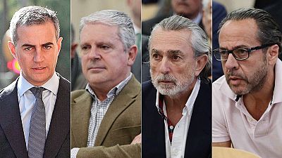 Costa, Correa, Crespo y 'El Bigotes', condenados por la financiación ilegal del PP en Valencia