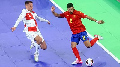 España se deshace de Croacia en semis y peleará de nuevo por el título en la final de la Eurocopa de fútbol sala