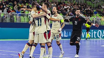 Croacia - España: semifinal Eurocopa de fútbol sala Croacia - España: semifinal Eurocopa de fútbol sala