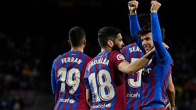 El Barça recupera la pegada y se consolida en zona Champions