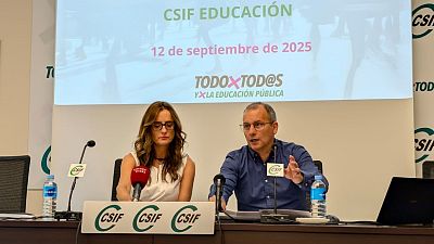 CSIF propone movilizar la escuela pública para exigir la contratación de 44.442 profesores y reducir la interinidad