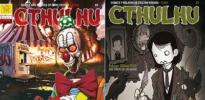 'Cthulhu', una revista española de cómics de terror que triunfa en Estados Unidos