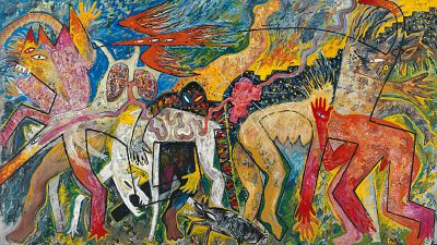 'Pintura liberada' de los años 80 en el Museo Carmen Thyssen