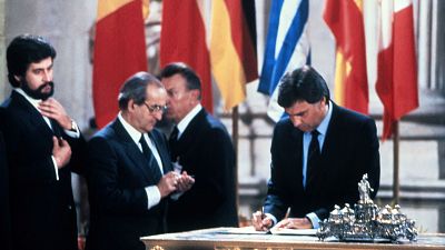 Se cumplen los 40 años de la entrada de España en la UE Se cumplen los 40 años de la entrada de España en la UE