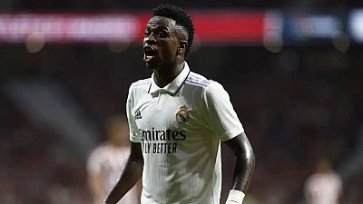 Cuatro detenidos por incitar la campaña racista contra Vinicius en el Atlético-Real Madrid