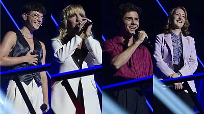 Cuatro jóvenes artistas ponen en peligro los primeros 'Dúos Increíbles'