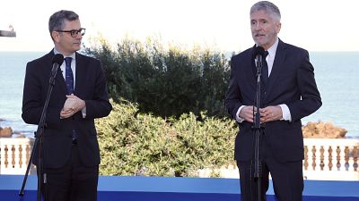 Bolaños y Marlaska ponen a Cádiz como "símbolo" contra el narcotráfico en la cumbre contra el crimen organizado