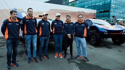 Astara presenta su 'Dream Team' para el Dakar: Carlos Checa, Laia Sanz y Óscar Fuertes