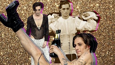 Damiano David, líder de Måneskin, y el estilo 'glam' que está dando que hablar: ¿icono queer o el hombre de siempre?