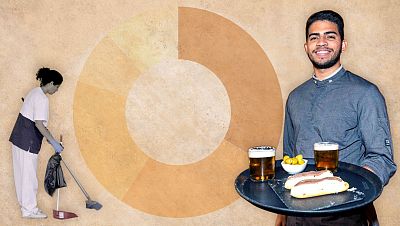 Jóvenes, camareros y de origen sudamericano: así son los extranjeros que aspiran a la regularización en España