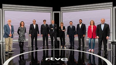 Debat d'RTVE amb els candidats a les eleccions catalanes del 12M Debat d'RTVE amb els candidats a les eleccions catalanes del 12M