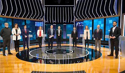 Directo debate 14F: Así contamos el debate a nueve de los candidatos a las elecciones catalanas del 14F