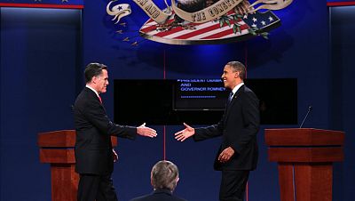 Primer debate para Romney y Obama Primer debate para Romney y Obama