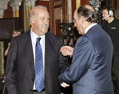 Del Bosque: "De Guardiola me gusta todo lo hace"