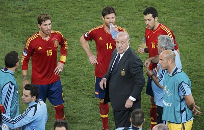 Del Bosque: "Ojalá podamos lograr lo que nadie ha conseguido"
