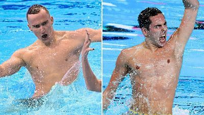 Aleksandr Maltsev y Dennis González: los referentes masculinos de la sincronizada se miden en un Mundial