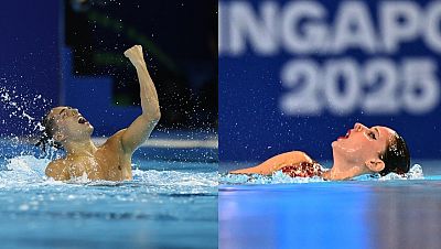 Dennis González se cuelga la plata en el Solo Técnico e Iris Tió el bronce y dan a España las primeras medallas