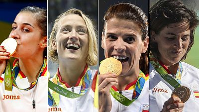 El deporte femenino despunta en Río y logra medallas inéditas para el olimpismo español