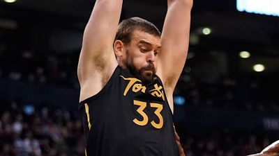 Derrotas de los Raptors de Marc e Ibaka y de los Nuggets de Juancho