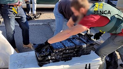 Desarticulada una red criminal que introducía grandes cantidades de cocaína en embarcaciones de lujo en Málaga