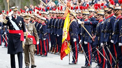 Hora, dónde ver en TV, recorrido y claves del desfile de las Fuerzas Armadas del 12 de octubre