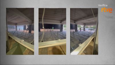 Un vídeo cierto y una foto falsa del Hospital Zendal en redes sociales