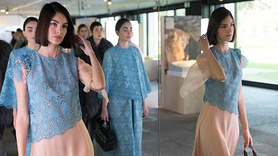 Desfile de Devota&Lomba en la Casa de la Arquitectura: "Cada vestido es una construcción" Desfile de Devota&Lomba en la Casa de la Arquitectura: "Cada vestido es una construcción"