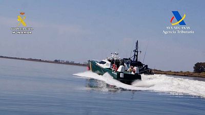 Diez detenidos tras atacar a tiros a una patrullera de la Guardia Civil durante una persecución en Huelva