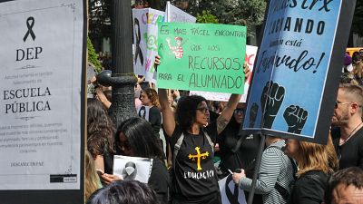 Dimiten al menos 85 directores de colegios de Asturias ante el bloqueo en las negociaciones por la huelga docente