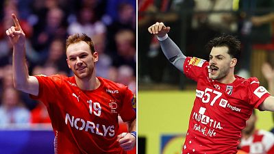Gidsel y Glavas, dos de los mejores jugadores de Dinamarca y Croacia, finalistas del Mundial de balonmano Gidsel y Glavas, dos de los mejores jugadores de Dinamarca y Croacia, finalistas del Mundial de balonmano
