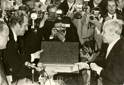 Discurso Jorge Luis Borges, Premio Cervantes 1979