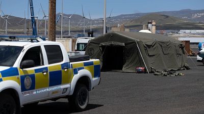 Los diez minutos críticos del MV Hondius en Tenerife - Telediario 1 | Ver