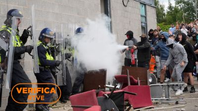 Bulos y falsedades tras el apuñalamiento en Southport y las protestas antiinmigración en Reino Unido