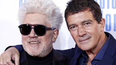Pedro Almodóvar y Antonio Banderas presentan 'Dolor y gloria' Pedro Almodóvar y Antonio Banderas presentan 'Dolor y gloria'