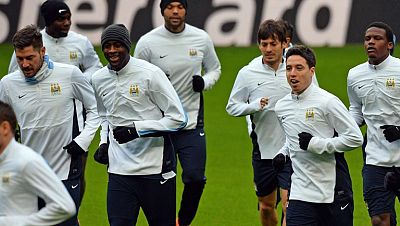 Dos meses de altibajos para el City y el Barça Dos meses de altibajos para el City y el Barça