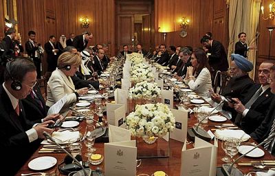 El eje franco-alemán marca sus "líneas rojas" frente al bloque anglosajón en la cumbre del G-20