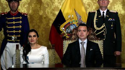 La vicepresidenta de Ecuador denuncia al presidente Noboa y el Ejecutivo lo considera un intento de "golpe de Estado"