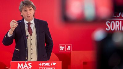 Carlos Martínez, alcalde de Soria que afronta por el PSOE el reto de romper la hegemonía del PP en Castilla y León