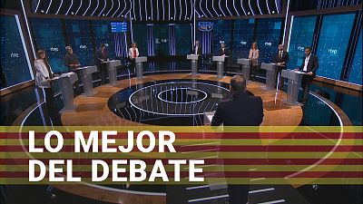 Del COVID y los presos del 'procés' a Shakespeare, ocupas y tripartitos: los diez momentos del debate en RTVE