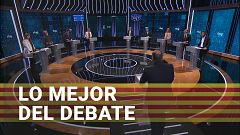Del COVID y los presos del 'procés' a Shakespeare, ocupas y tripartitos: los diez momentos del debate en RTVE