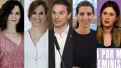 Quién es quién en las elecciones en la C. de Madrid: candidatas consolidadas a derecha e izquierda y caras nuevas