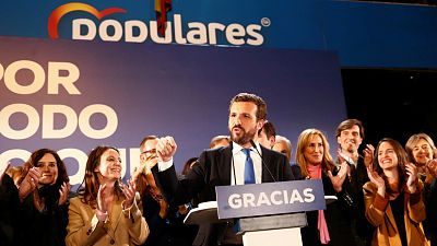 Casado: "Somos claramente una alternativa al gobierno de izquierdas"