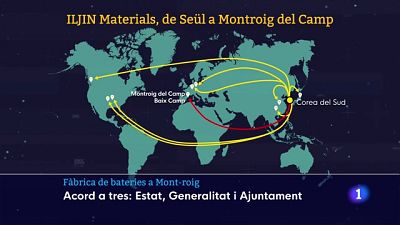 Mont-roig rebrà una inversió de 600 milions per fabricar components clau de les bateries