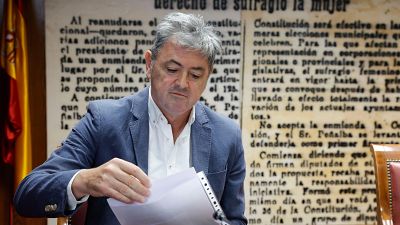 Antxon Alonso, presunto socio de Cerdán en Servinabar, se niega a declarar en la comisión del caso Koldo en el Senado